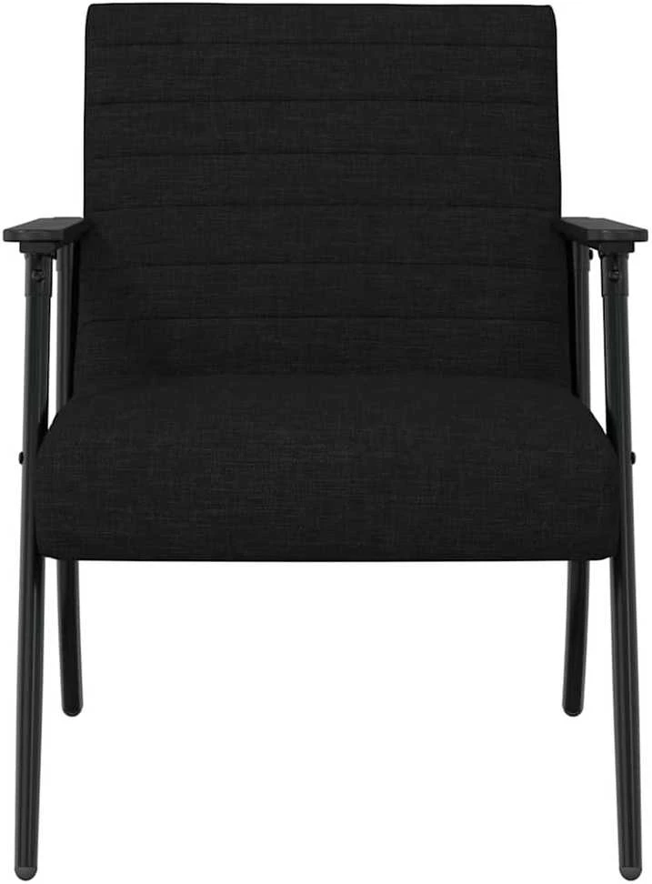 Fotelis krėslas Juoda 59 x 75 x 78 cm audinys