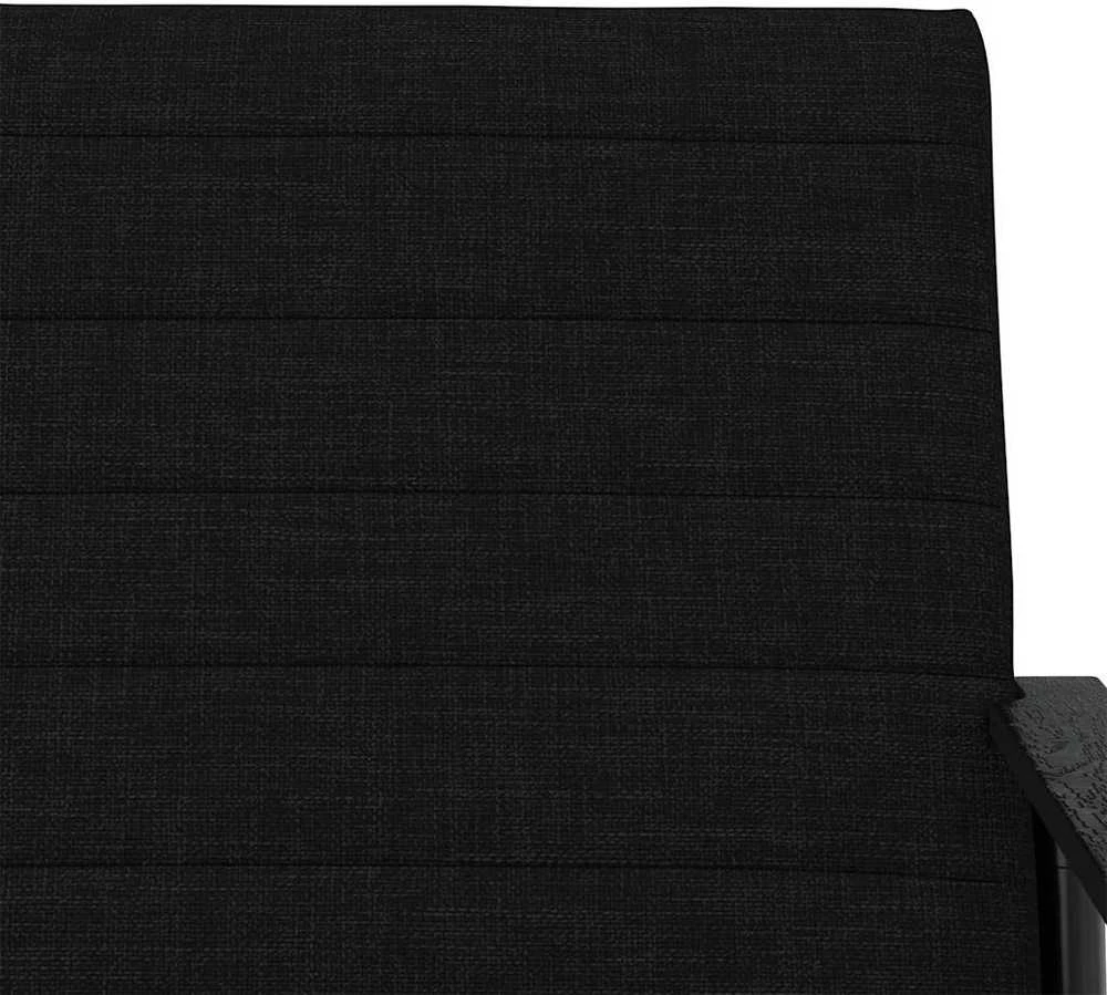 Fotelis krėslas Juoda 59 x 75 x 78 cm audinys