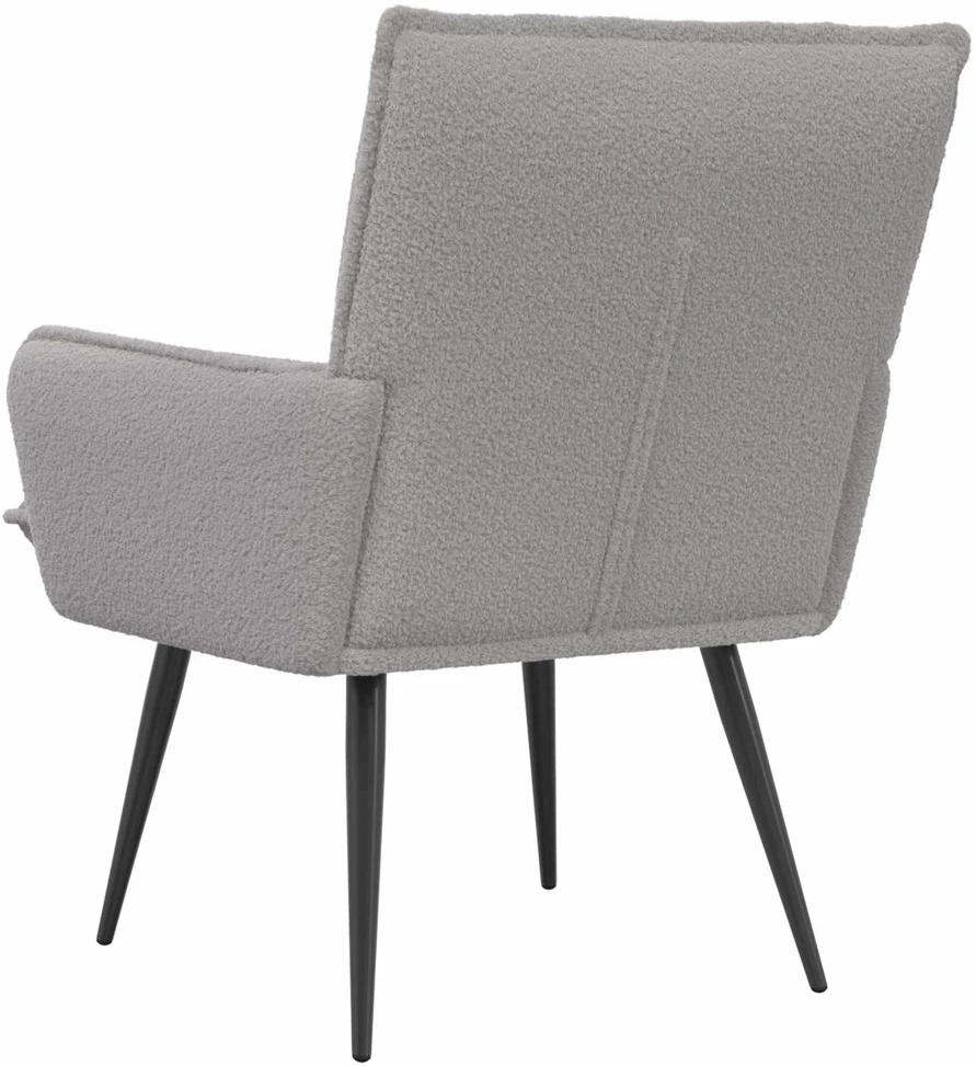 Fotelis Krėslas Šviesiai pilka Bouclé