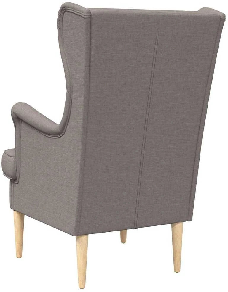 Fotelis Krėslas Taupe Audinys