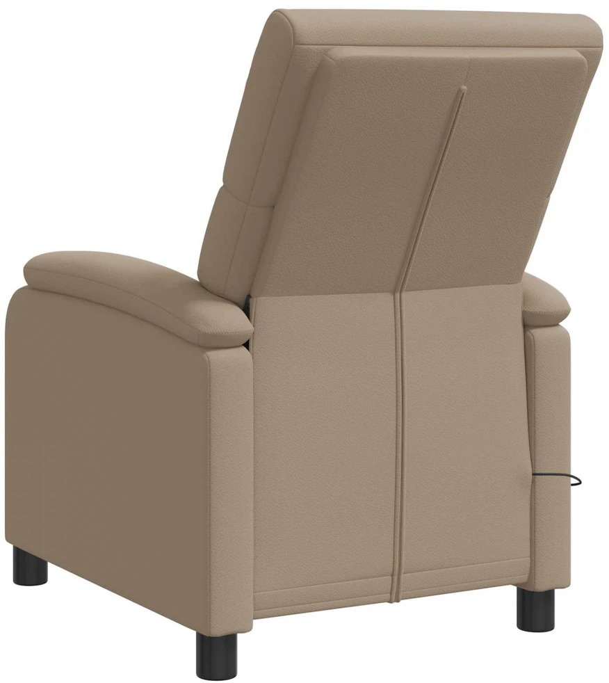 Fotelis Masažinis atlošiamasis krėslas Kapučino Dirbtinė oda