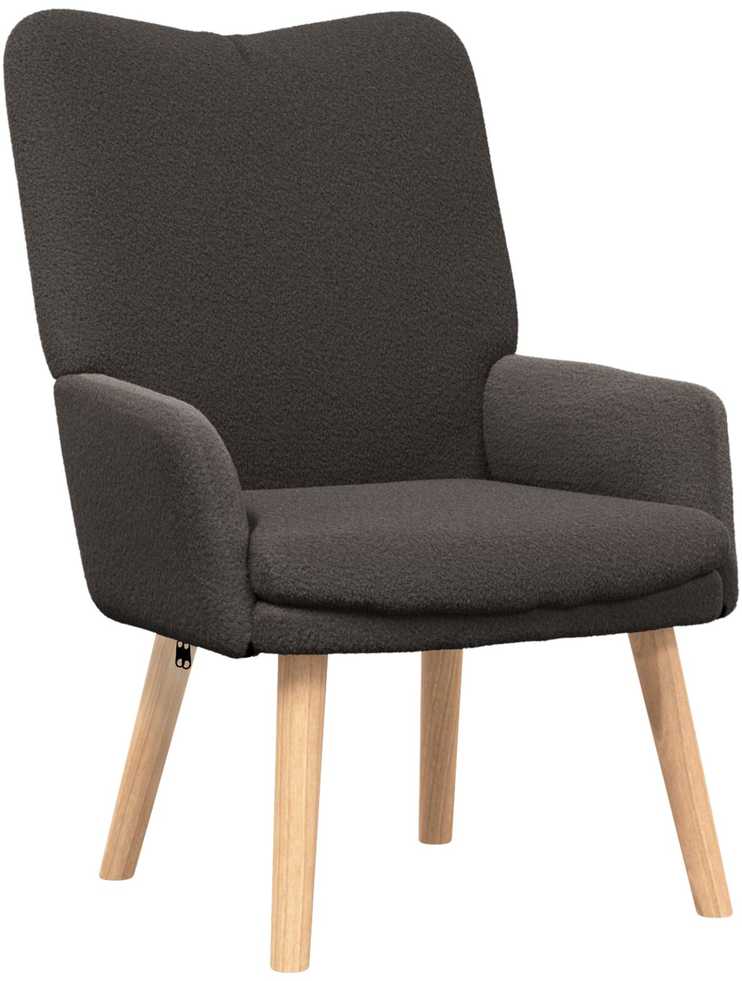 Fotelis krėslas Tamsiai pilka 63 x 67 x 94 cm