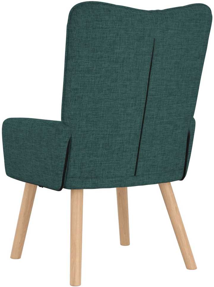 Fotelis krėslas Tamsiai žalia 63 x 67 x 94 cm Audinys ir fanera