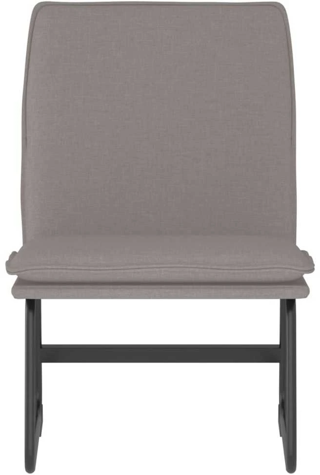 Fotelis Poilsio kėdė, taupe spalvos, 52x75x76cm, audinys