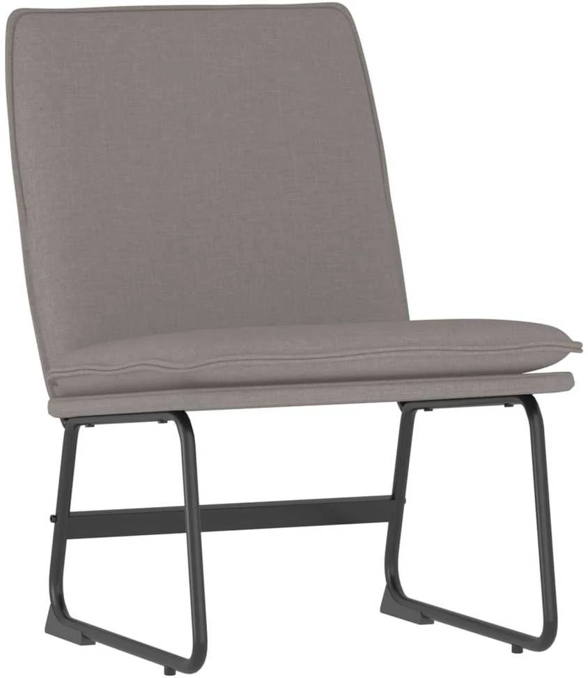 Fotelis Poilsio kėdė, taupe spalvos, 52x75x76cm, audinys