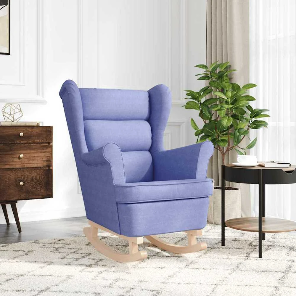 Fotelis Supama kėdė Jeans Mėlyna 74x90x102 cm Audinys