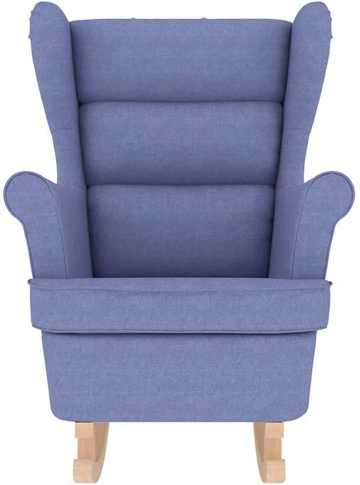 Fotelis Supama kėdė Jeans Mėlyna 74x90x102 cm Audinys