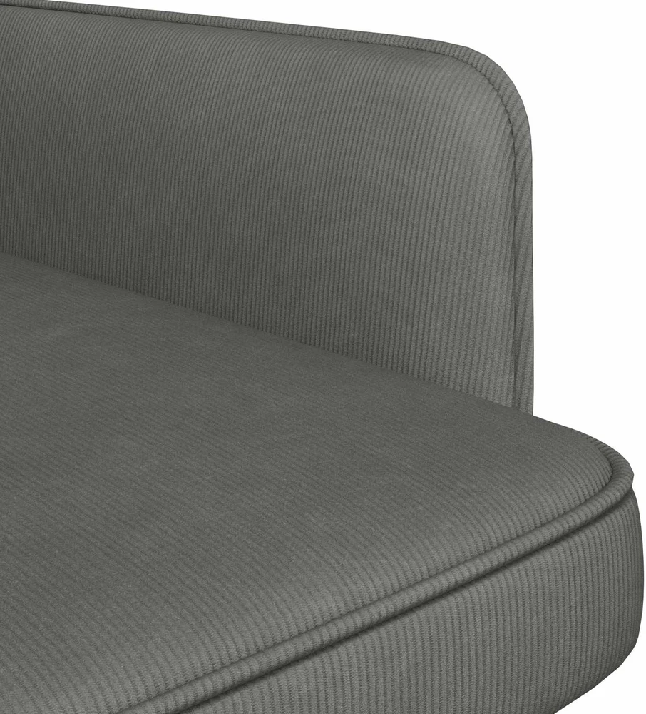Fotelis Tamsiai pilka Velvetinis audinys
