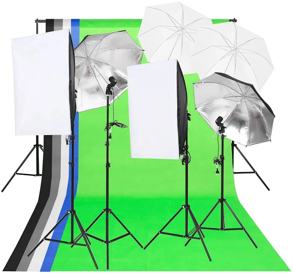 Fotostudijos apšvietimo rinkinys