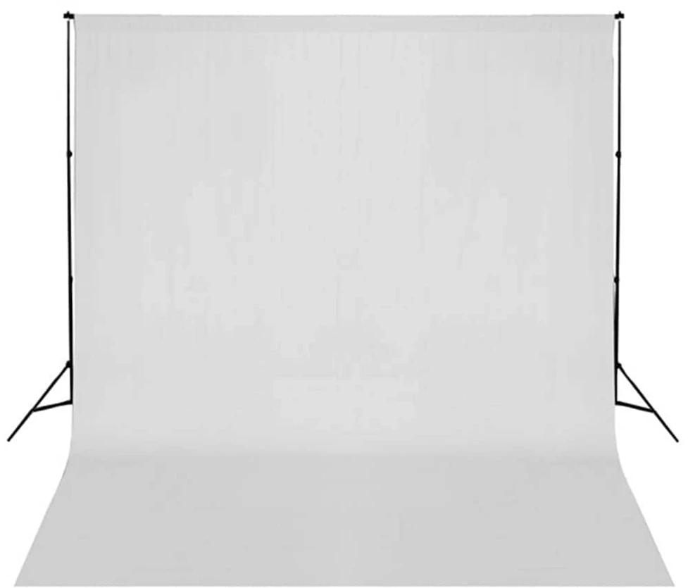 Fotostudijos komplektas su apšvietimo rinkiniu ir fonu