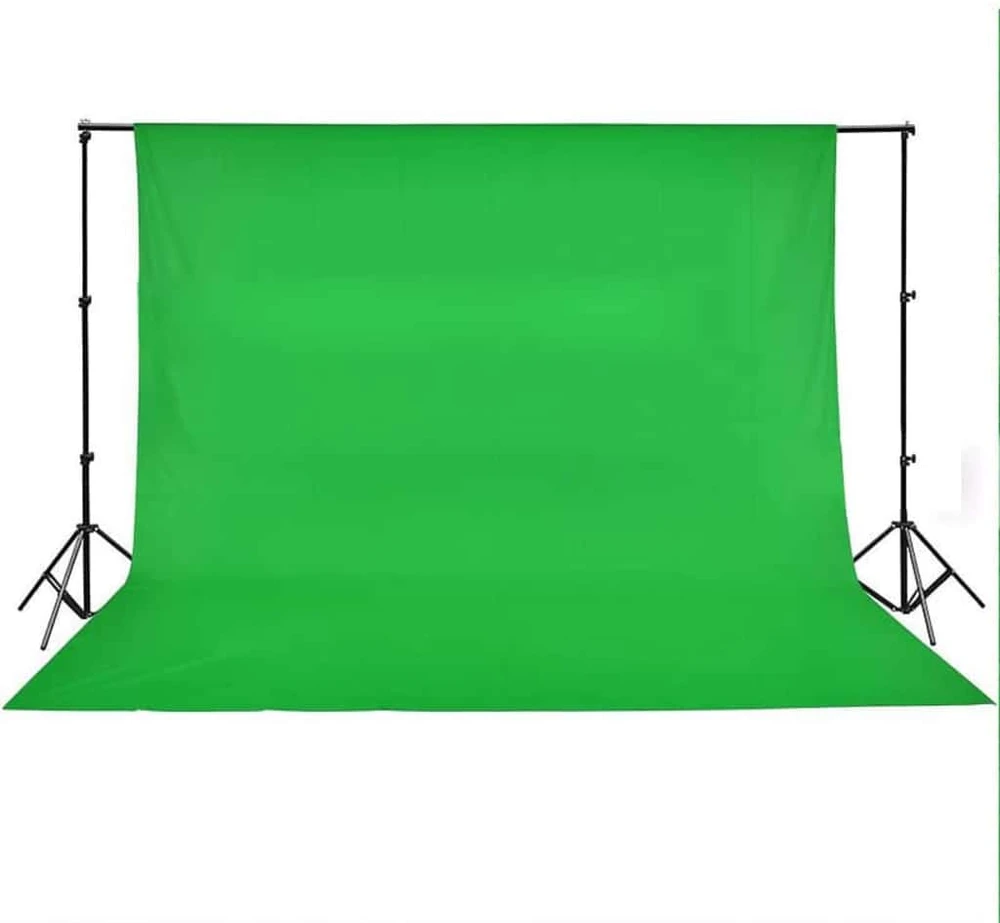 Fotostudijos komplektas su apšvietimo rinkiniu ir fonu