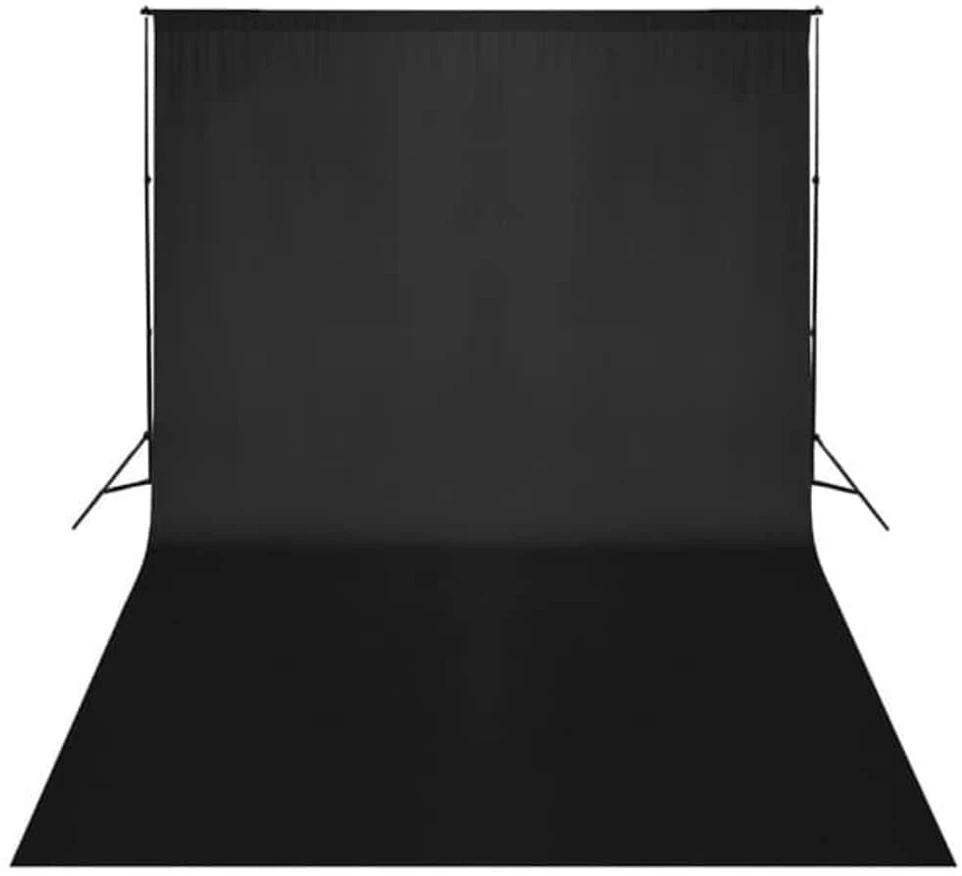Fotostudijos komplektas su apšvietimo rinkiniu ir fonu
