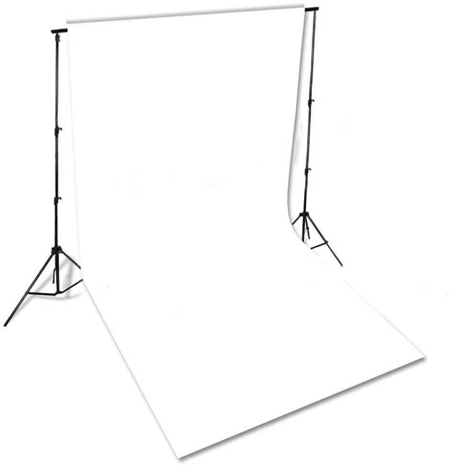 Fotostudijos komplektas su apšvietimo rinkiniu ir fonu