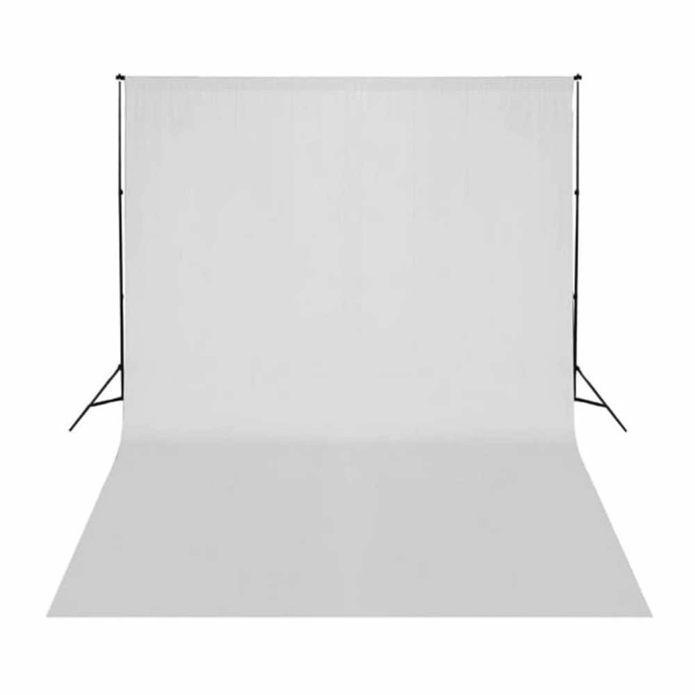 Fotostudijos komplektas su apšvietimo rinkiniu ir fonu