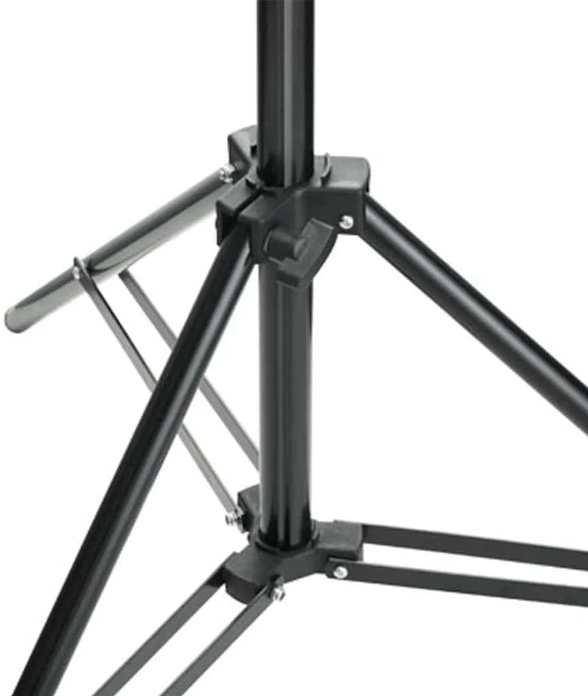Fotostudijos komplektas su fonu, šviestuvais ir skėčiais