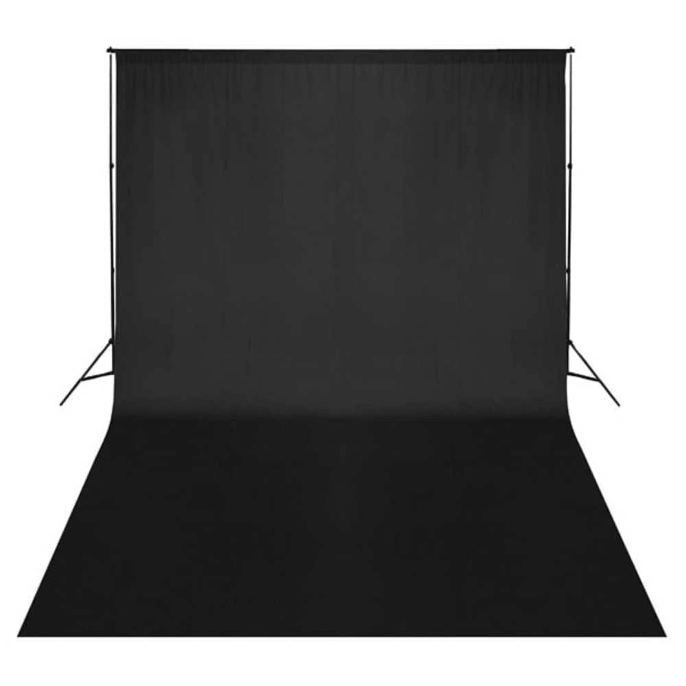 Fotostudijos komplektas su fonu, šviestuvais ir skėčiais