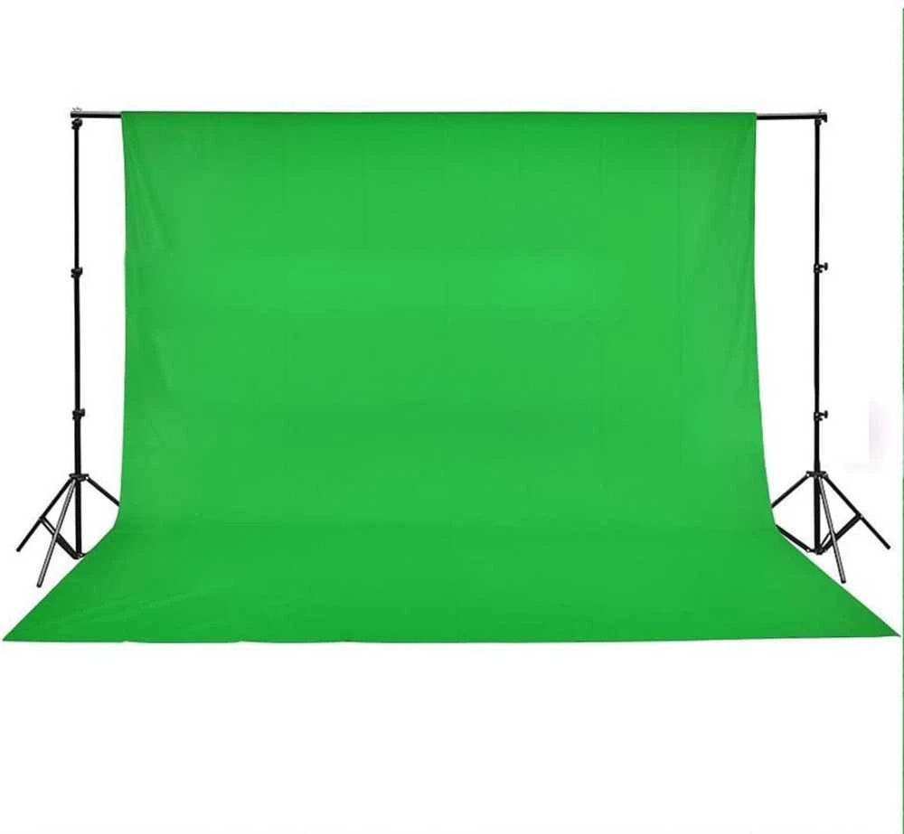 Fotostudijos komplektas su fonu, šviestuvais ir skėčiais