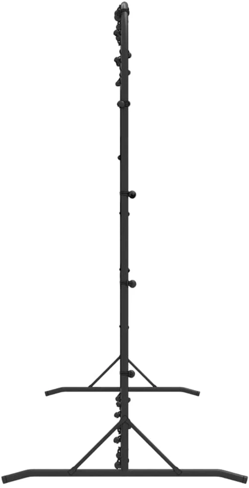Futbolo kamuolio atšokimo sienelė, juoda, 366x90x183cm, HDPE