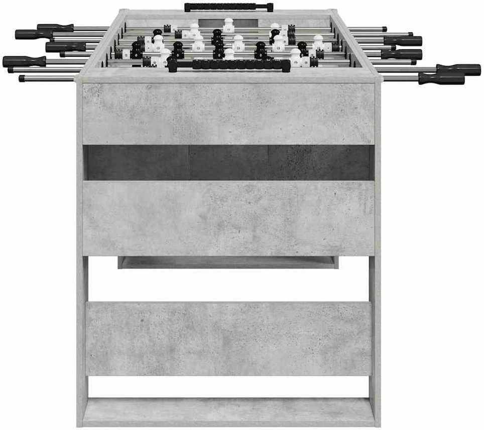 Fuzbolas stalas Betono Pilka 146,5 x 74 x 85 cm