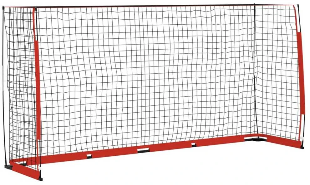 Futbolo vartai, 366,5x91x183cm, plienas