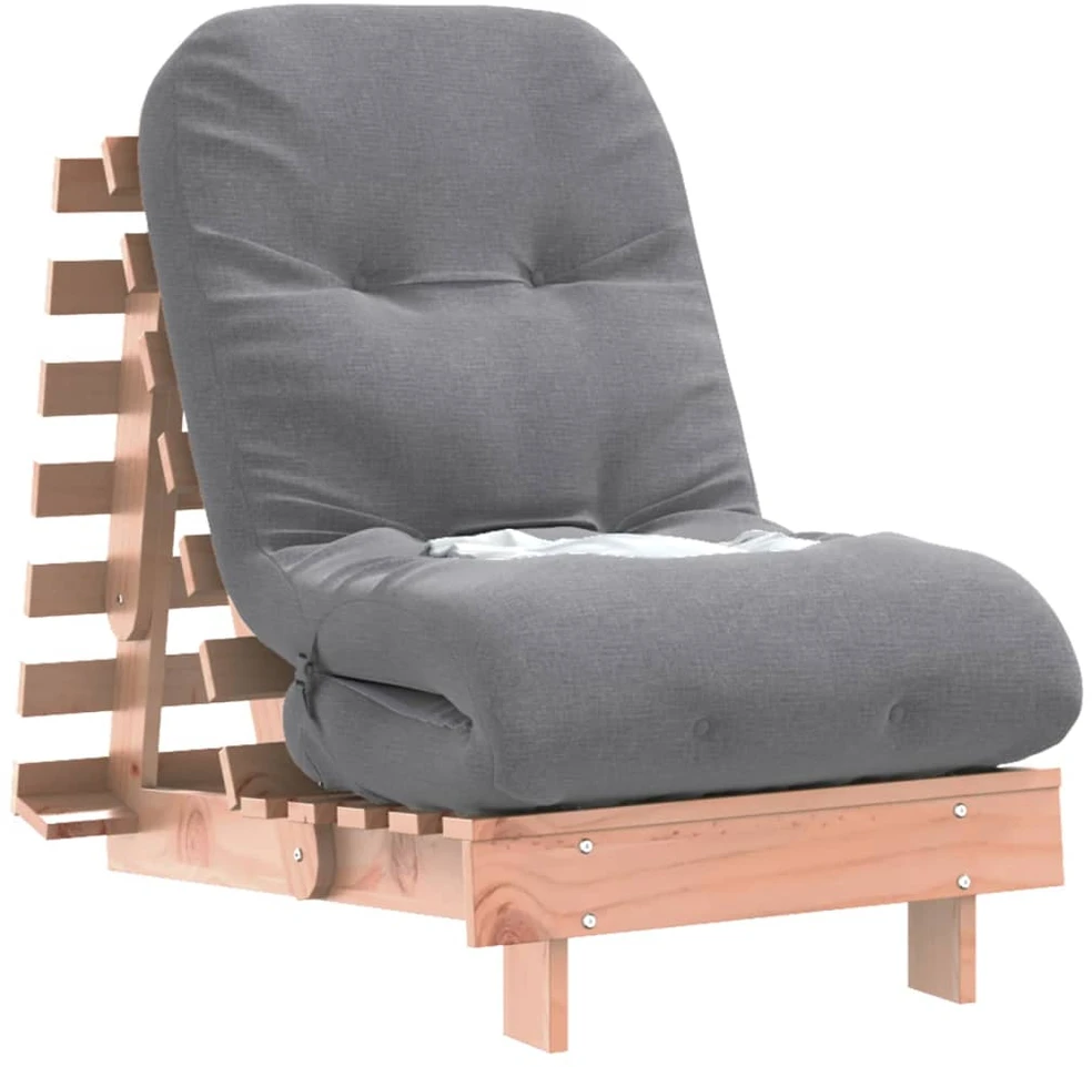 Futono sofa-lova su čiužiniu, 60x206x11cm, douglas eglė
