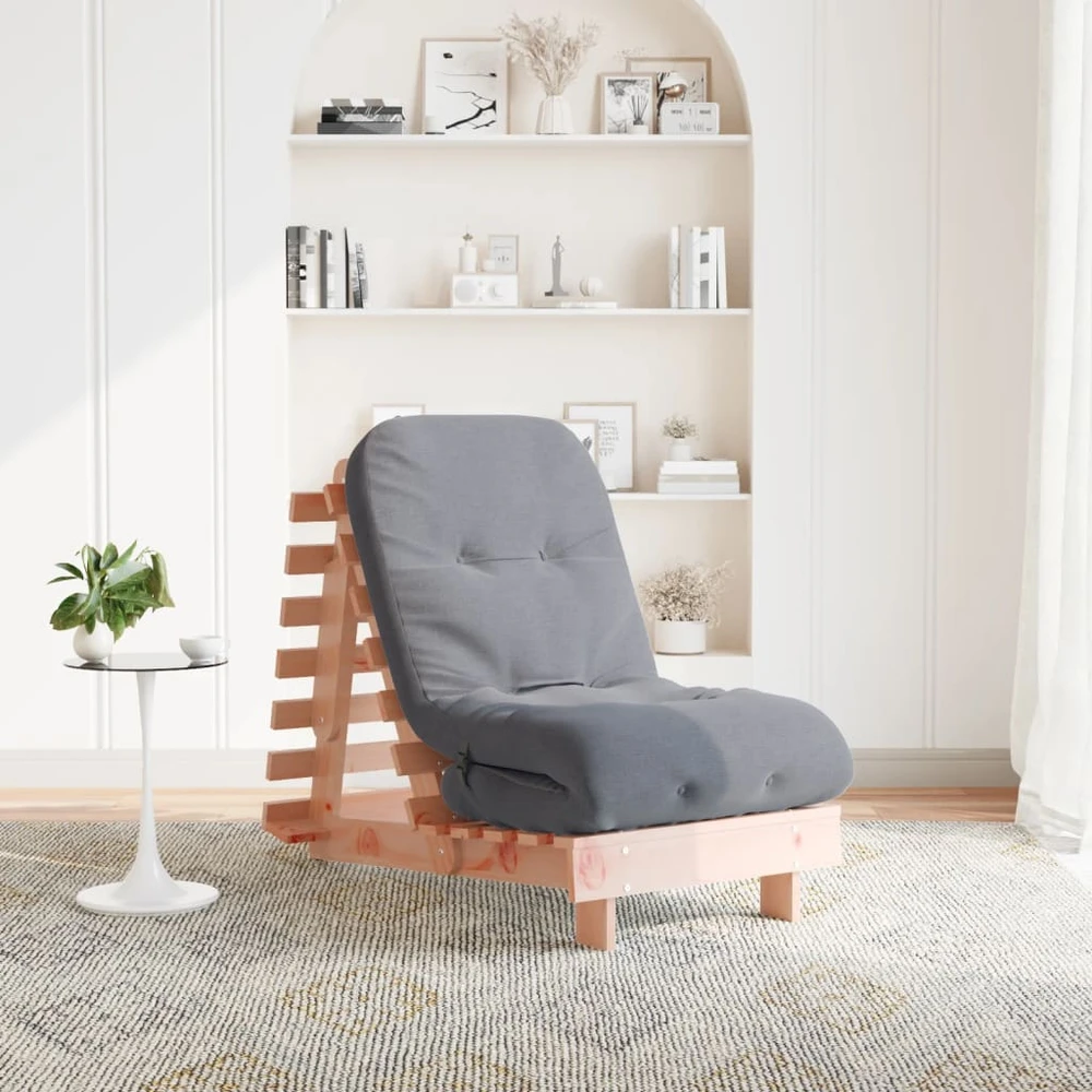 Futono sofa-lova su čiužiniu, 60x206x11cm, douglas eglė