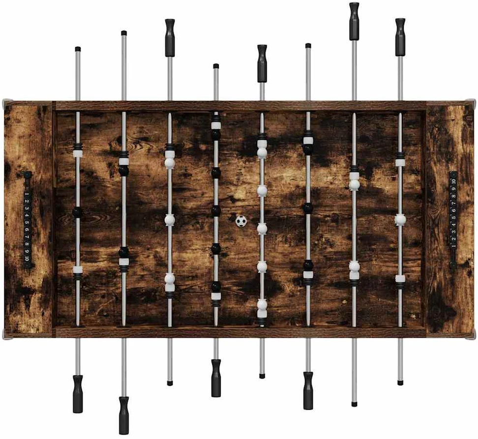 Fuzbolas stalas Rūkytas Ąžuolas 146,5 x 74 x 85 cm