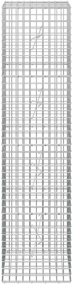 Gabionas su 3,5 mm laidu ir 5x5 cm tinkleliu 50x20x200 cm