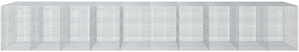 Gabionas su 3,5 mm laidu ir 5x5 cm tinkleliu 1000x100x150 cm
