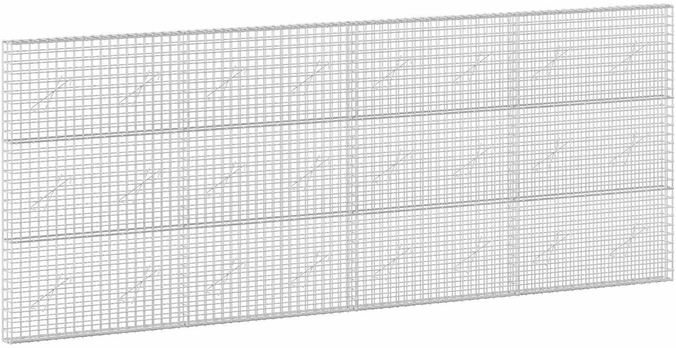 Gabionas su 3,5 mm laidu ir 5x5 cm tinkleliu 400x10x150 cm