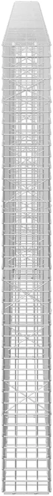 Gabionas su 3,5 mm laidu ir 5x5 cm tinkleliu 300x20x200 cm