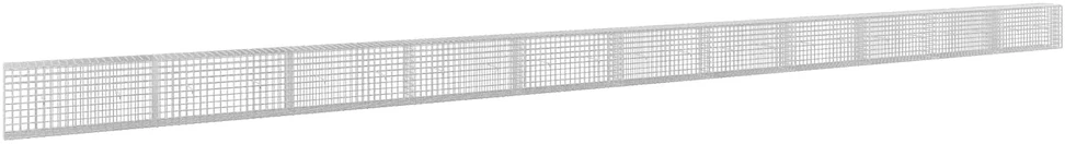 Gabionas su 3,5 mm laidu ir 5x5 cm tinkleliu 1100x30x50 cm