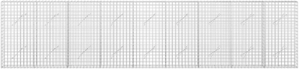 Gabionas su 3,5 mm laidu ir 5x5 cm tinkleliu 450x10x100 cm