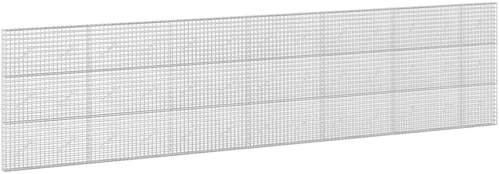 Gabionas su 3,5 mm laidu ir 5x5 cm tinkleliu 650x10x150 cm