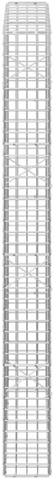 Gabionas su 3,5 mm laidu ir 5x5 cm tinkleliu 50x20x200 cm