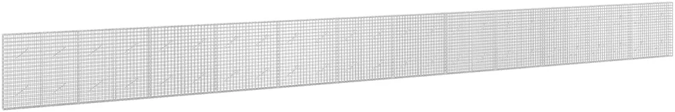 Gabionas su 3,5 mm laidu ir 5x5 cm tinkleliu 1200x10x100 cm