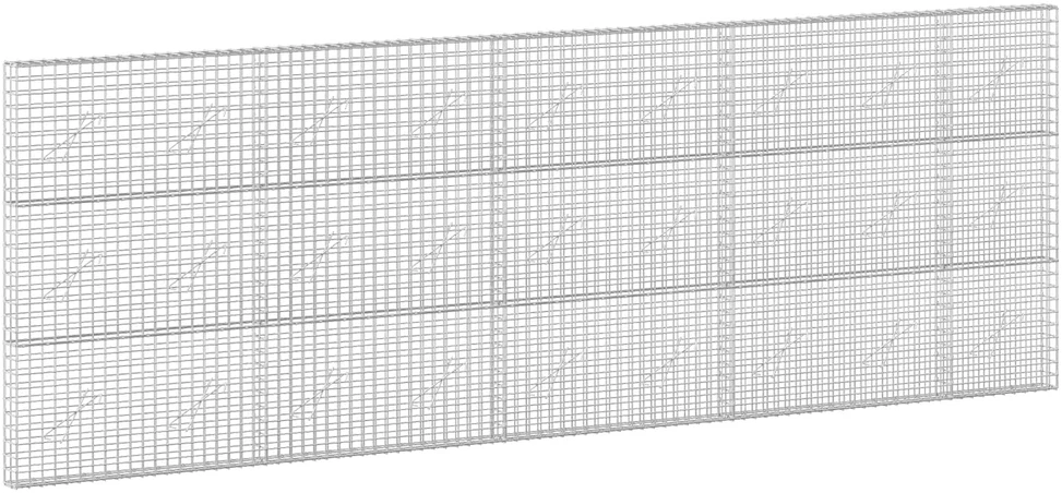 Gabionas su 3,5 mm laidu ir 5x5 cm tinkleliu 450x10x150 cm
