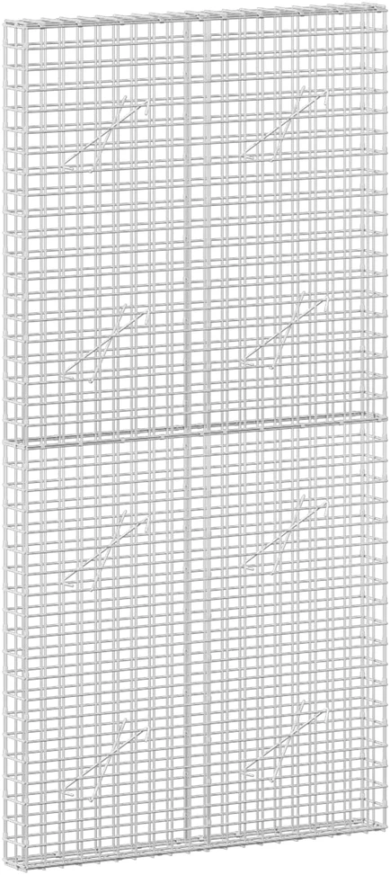 Gabionas su 3,5 mm laidu ir 5x5 cm tinkleliu 100x10x200 cm