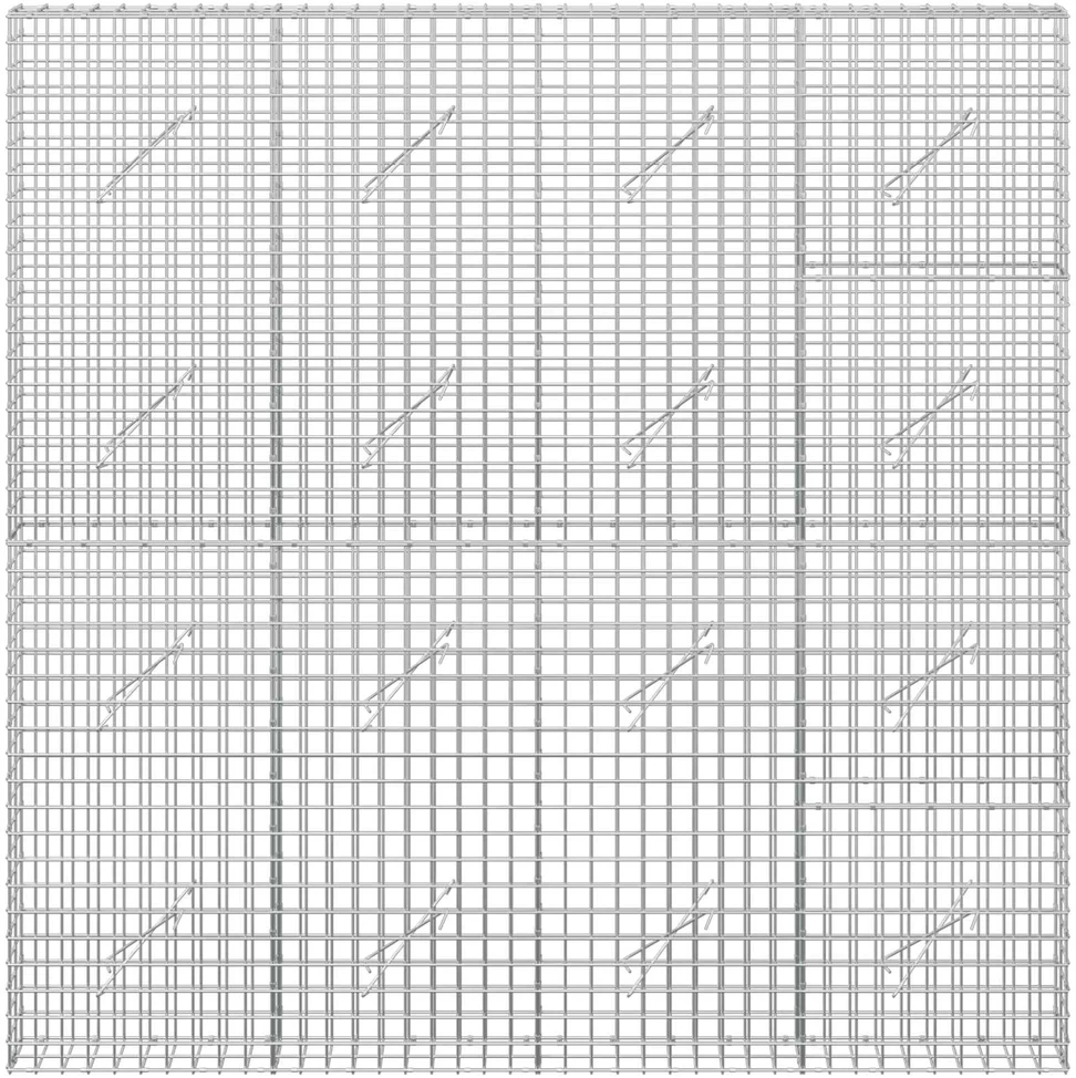 Gabionas su 3,5 mm laidu ir 5x5 cm tinkleliu 200x10x200 cm
