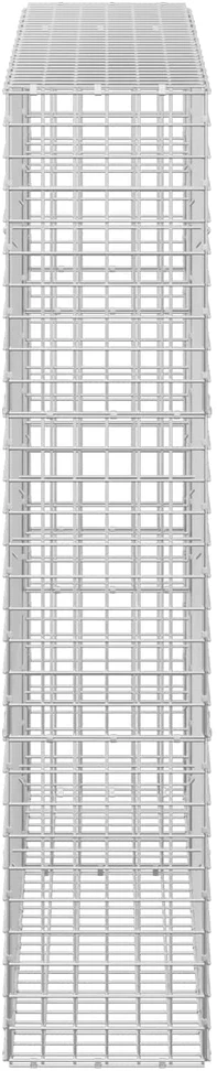 Gabionas su 3,5 mm laidu ir 5x5 cm tinkleliu 150x30x150 cm
