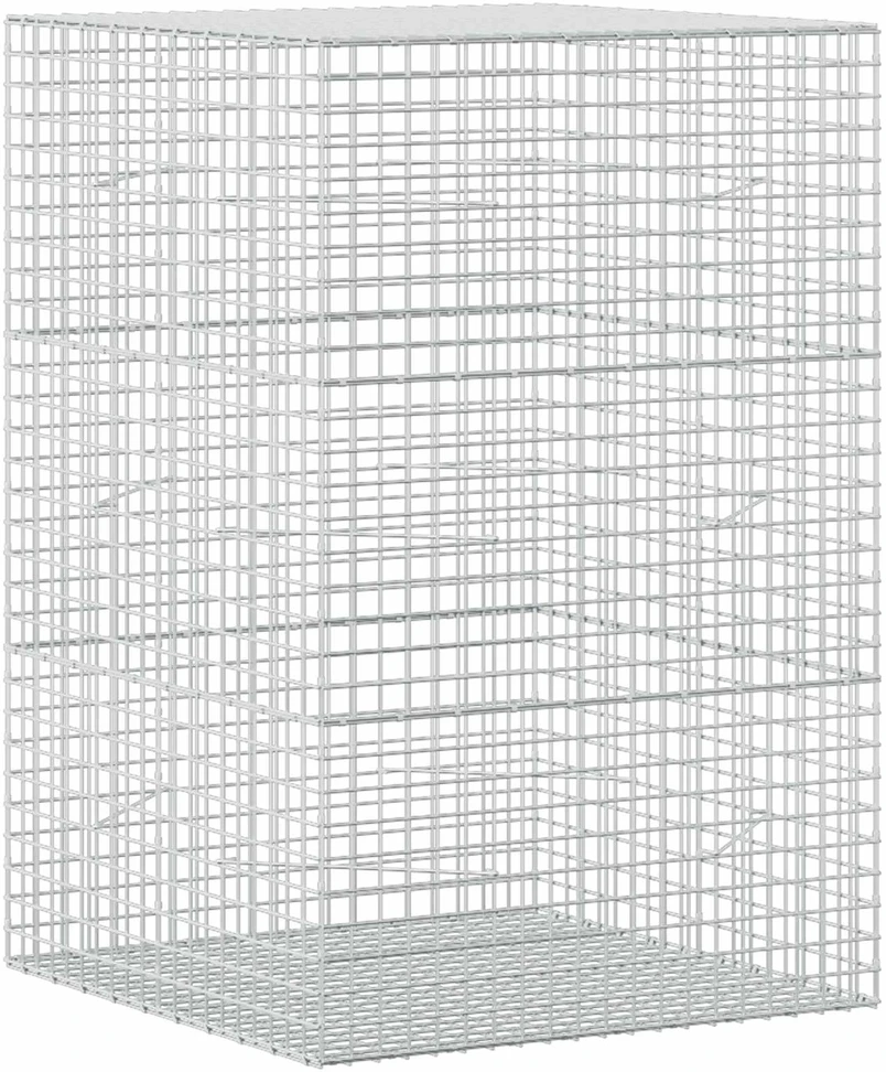 Gabionas su 3,5 mm laidu ir 5x5 cm tinkleliu 100x100x150 cm