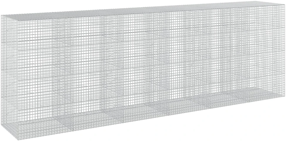 Gabionas su 3,5 mm laidu ir 5x5 cm tinkleliu 600x100x200 cm