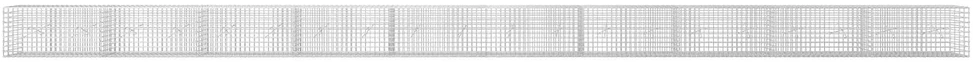 Gabionas su 3,5 mm laidu ir 5x5 cm tinkleliu 1000x20x50 cm