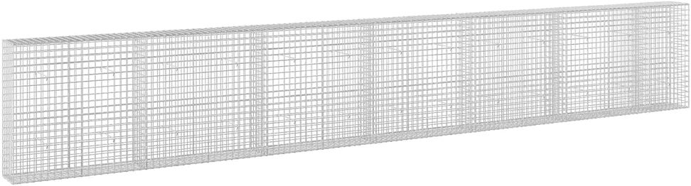 Gabionas su 3,5 mm laidu ir 5x5 cm tinkleliu 650x30x100 cm