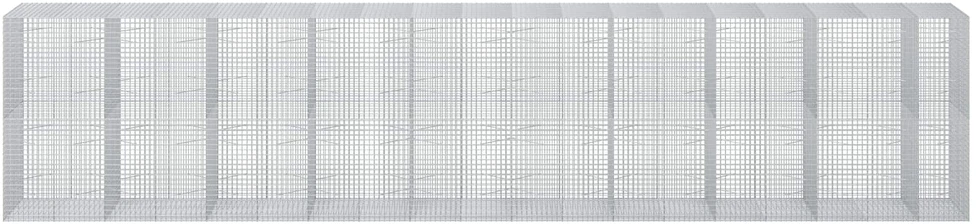 Gabionas su 3,5 mm laidu ir 5x5 cm tinkleliu 950x100x200 cm