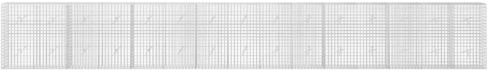 Gabionas su 3,5 mm laidu ir 5x5 cm tinkleliu 750x20x100 cm