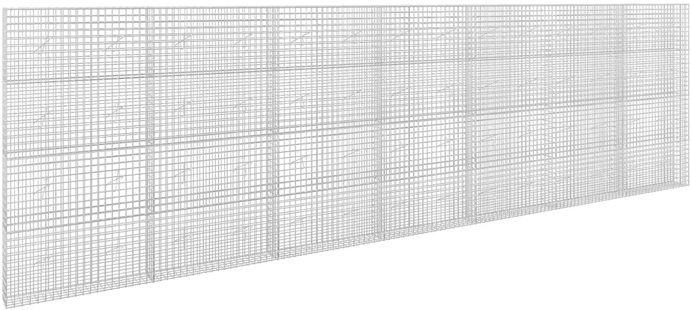Gabionas su 3,5 mm laidu ir 5x5 cm tinkleliu 700x20x200 cm