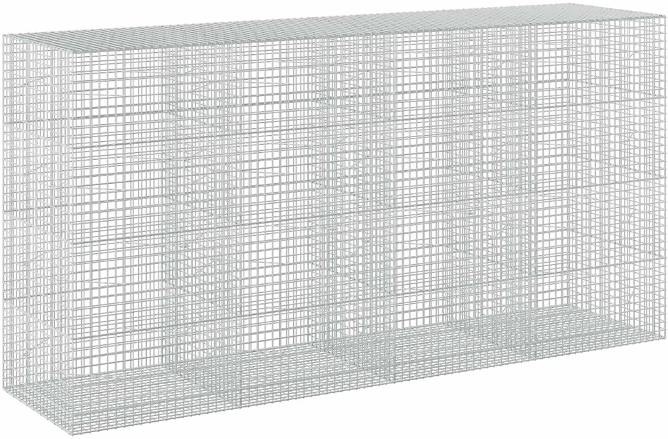 Gabionas su 3,5 mm laidu ir 5x5 cm tinkleliu 400x100x200 cm