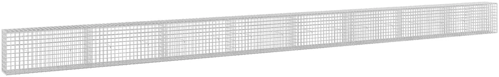 Gabionas su 3,5 mm laidu ir 5x5 cm tinkleliu 800x30x50 cm
