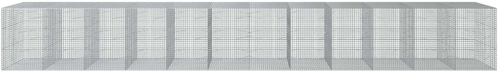Gabionas su 3,5 mm laidu ir 5x5 cm tinkleliu 1200x100x150 cm
